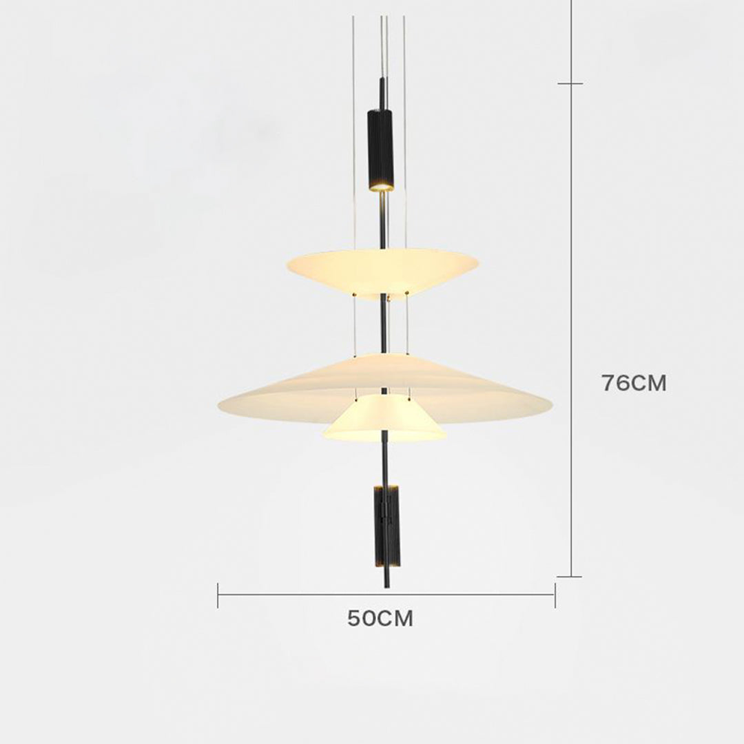 Layered Elegance Pendant Light