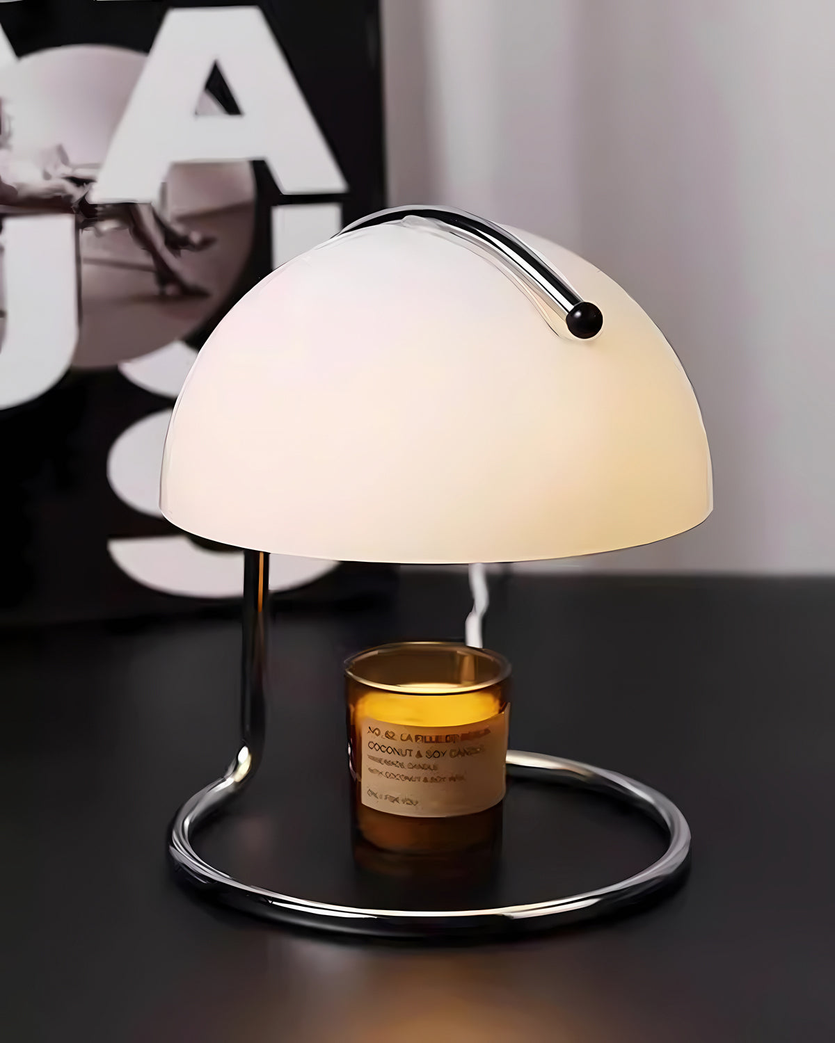 Melted Wax Table Lamp
