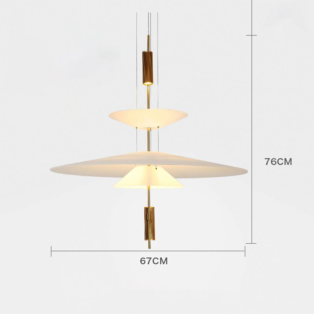 Layered Elegance Pendant Light