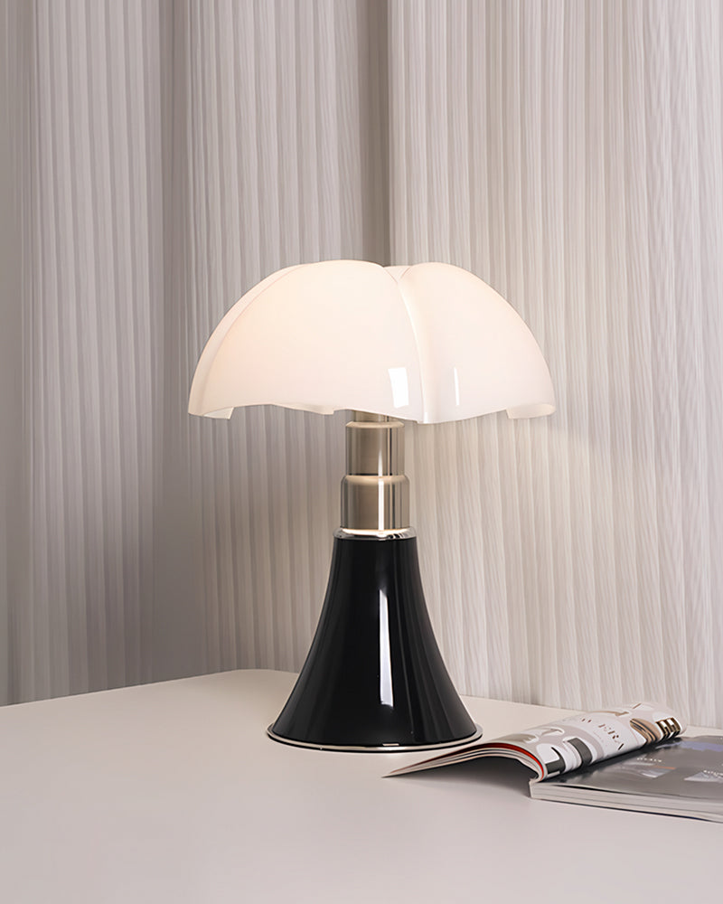 Moderne Blumen-Tischlampe