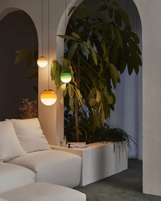 Tri-Color Pendant Light