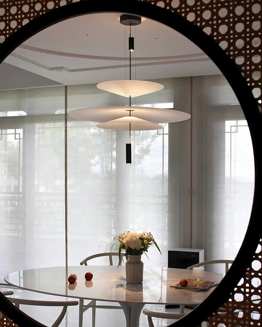 Layered Elegance Pendant Light