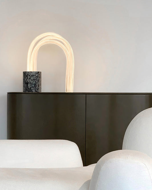 Arc Marble Table Lamp