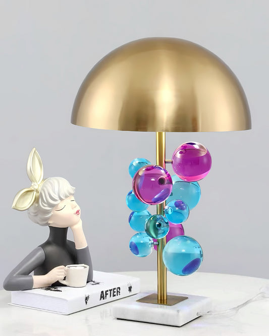 Crystal Grape Table Lamp