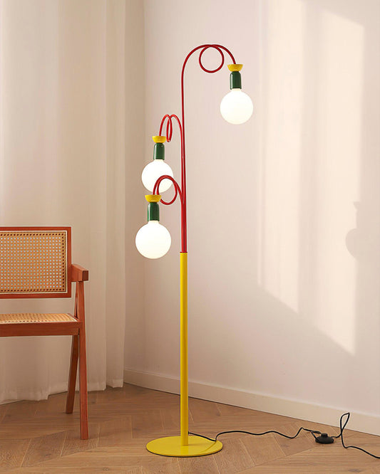 Three-Head Floor Lamp