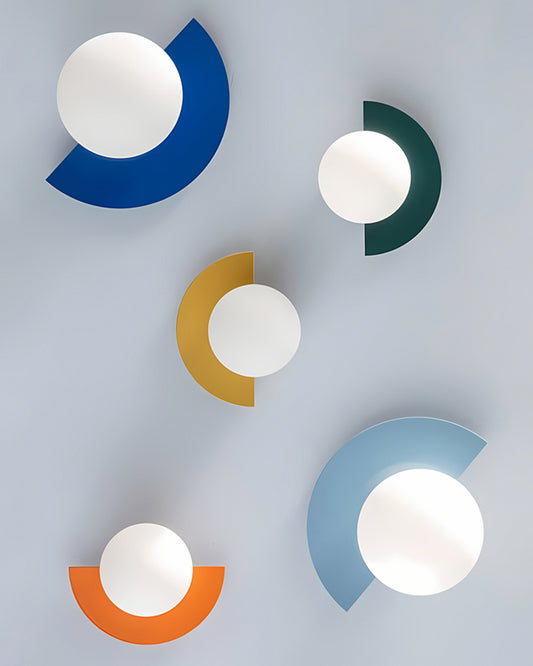 Semicircular Wall Light