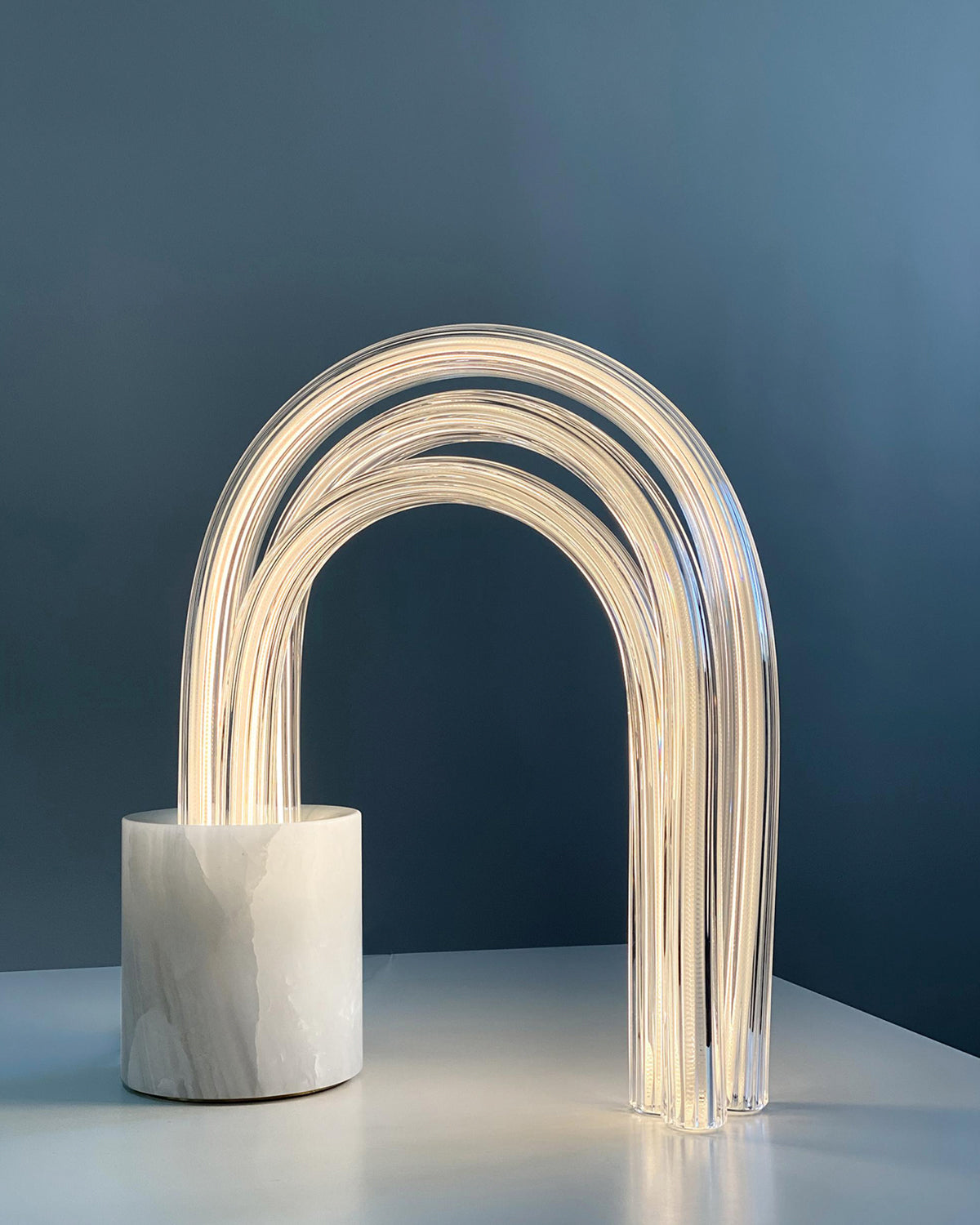 Arc Marmor Stehlampe