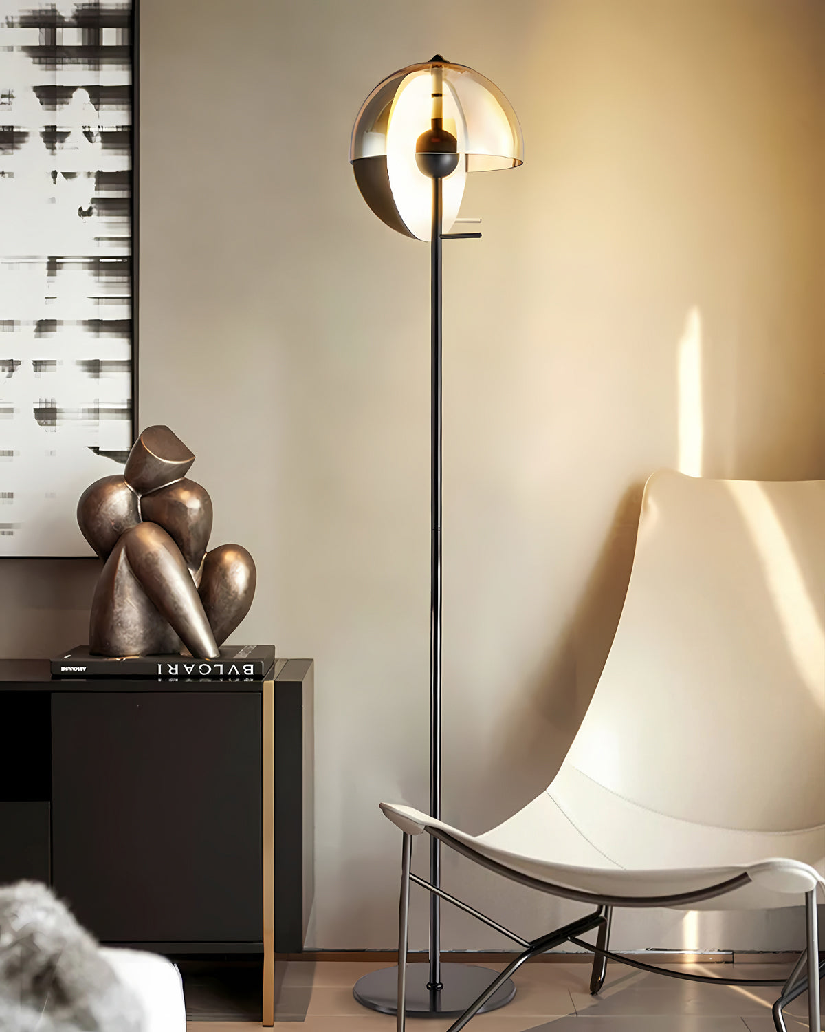 Hemispherical Floor Lamp