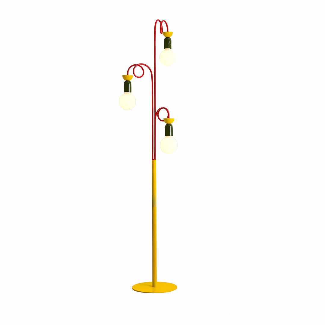 Three-Head Floor Lamp