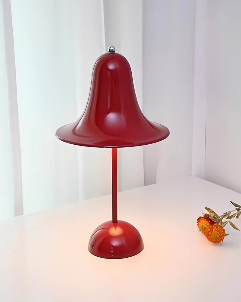 Grüne Glocken-Tischlampe