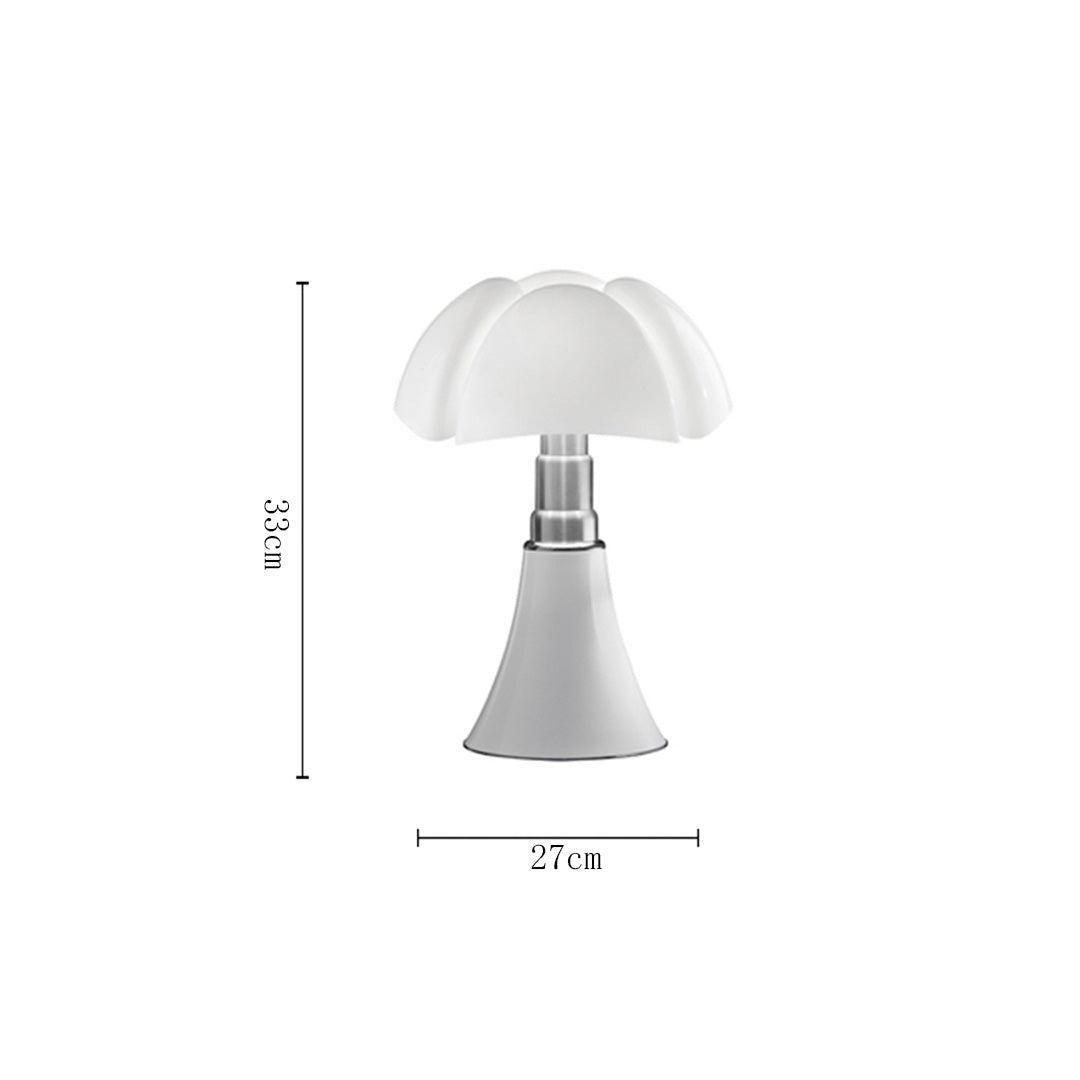Moderne Blumen-Tischlampe