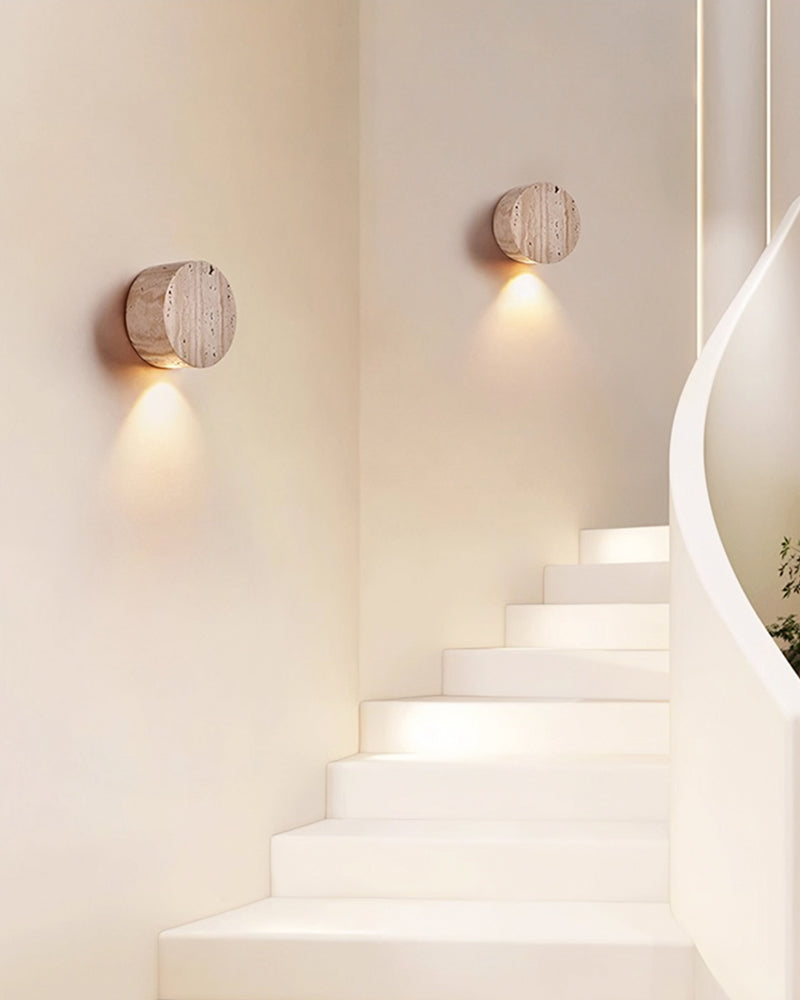 Wood Grain Wall Lamp