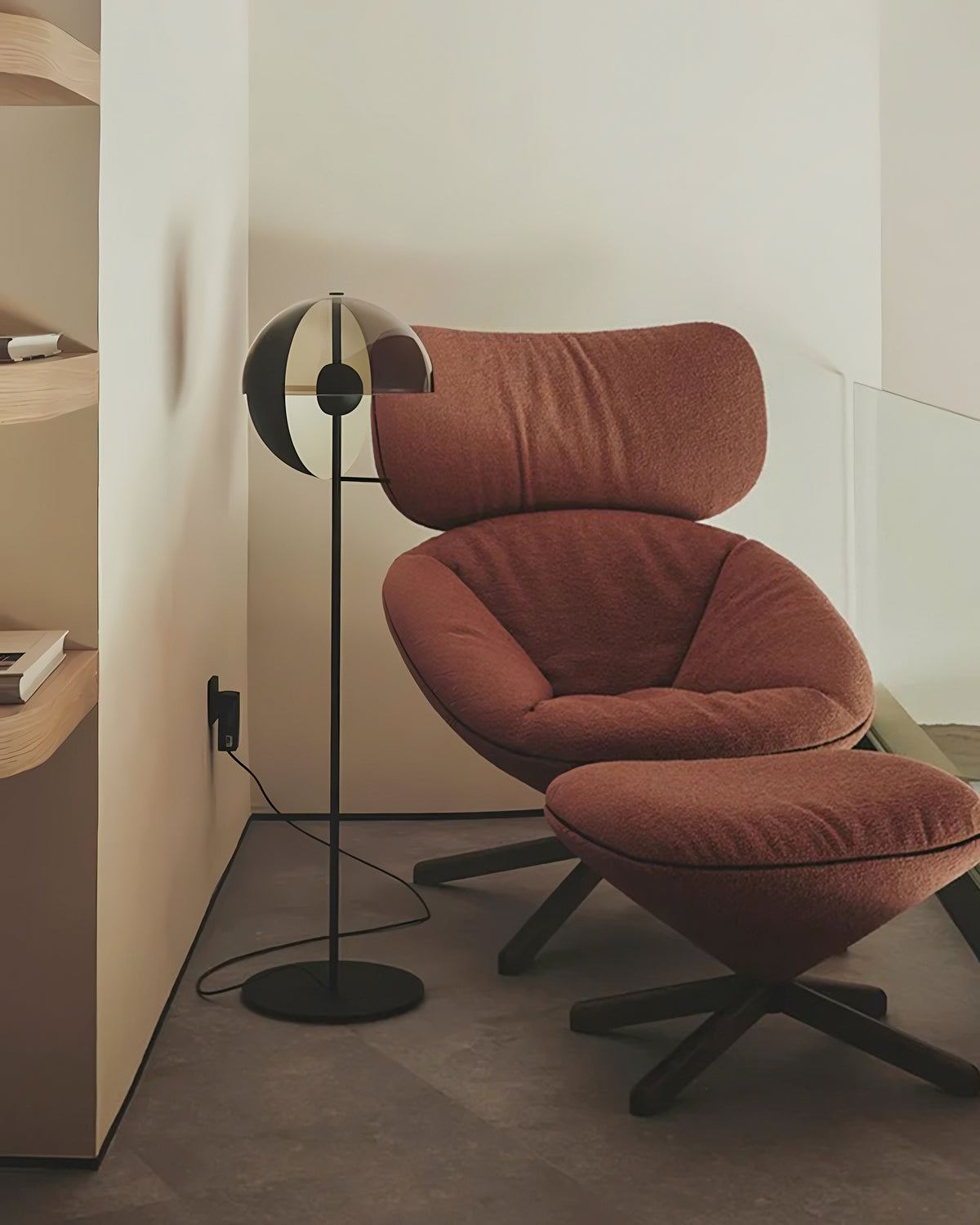 Hemispherical Floor Lamp