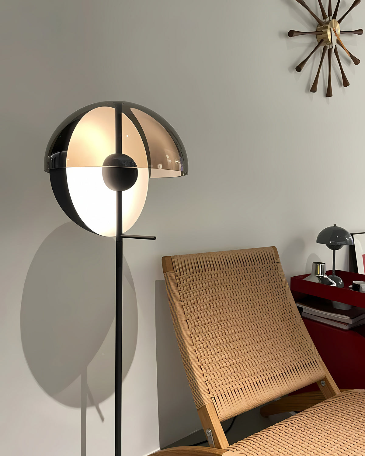 Hemispherical Floor Lamp
