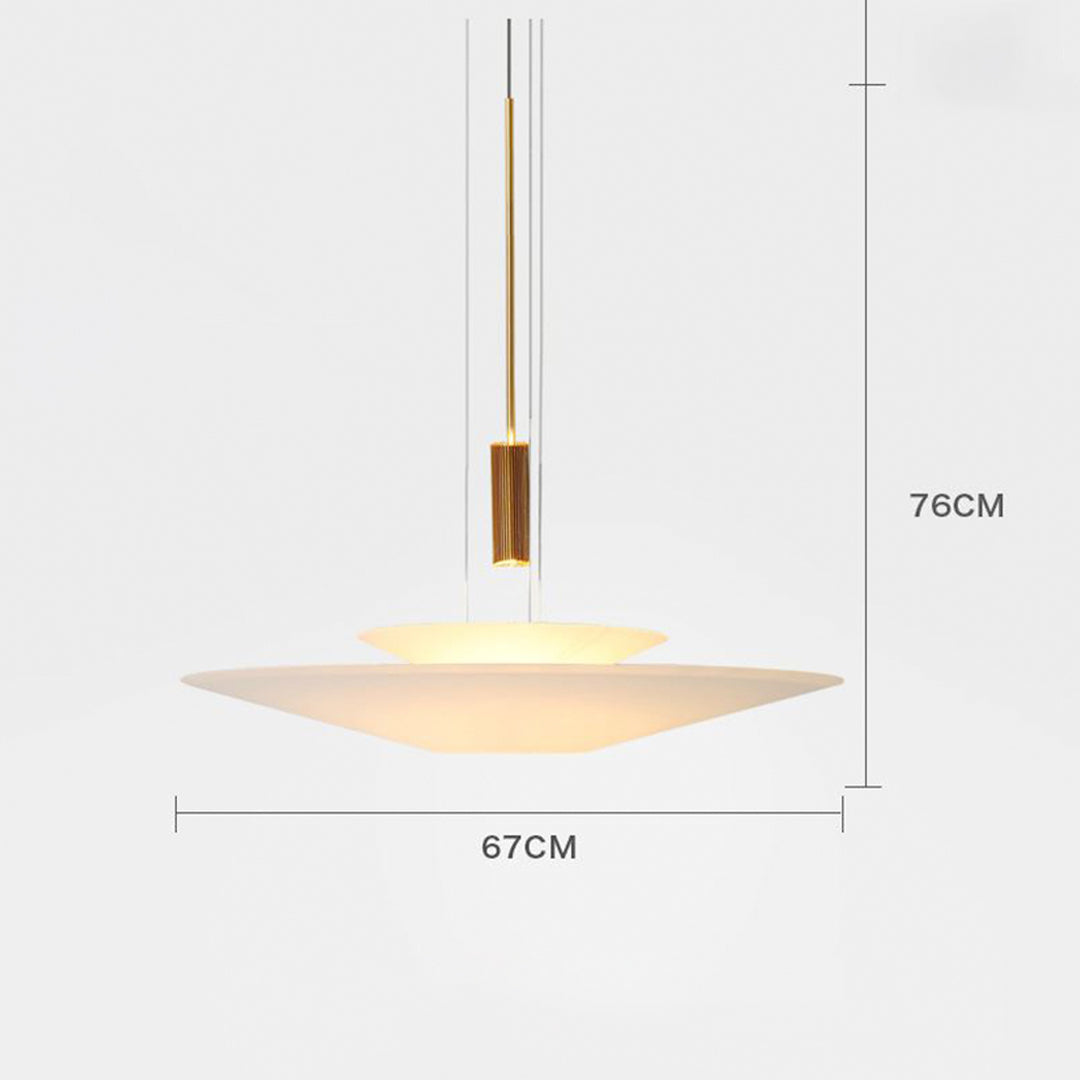 Layered Elegance Pendant Light