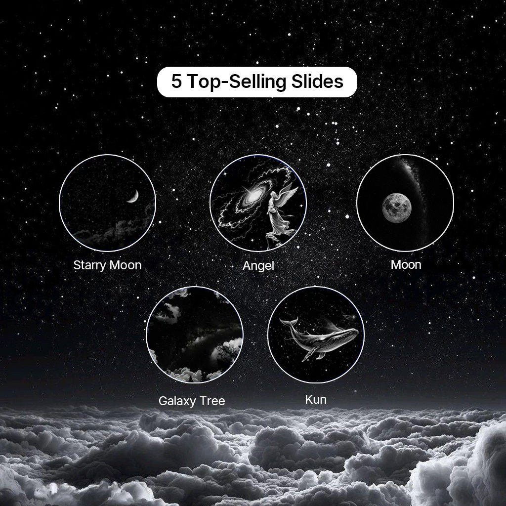 Galaxy Projector Light Scene Card Set