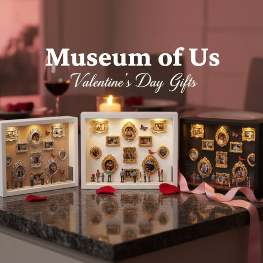 Museum of Us Frame Personalized Couples Gift