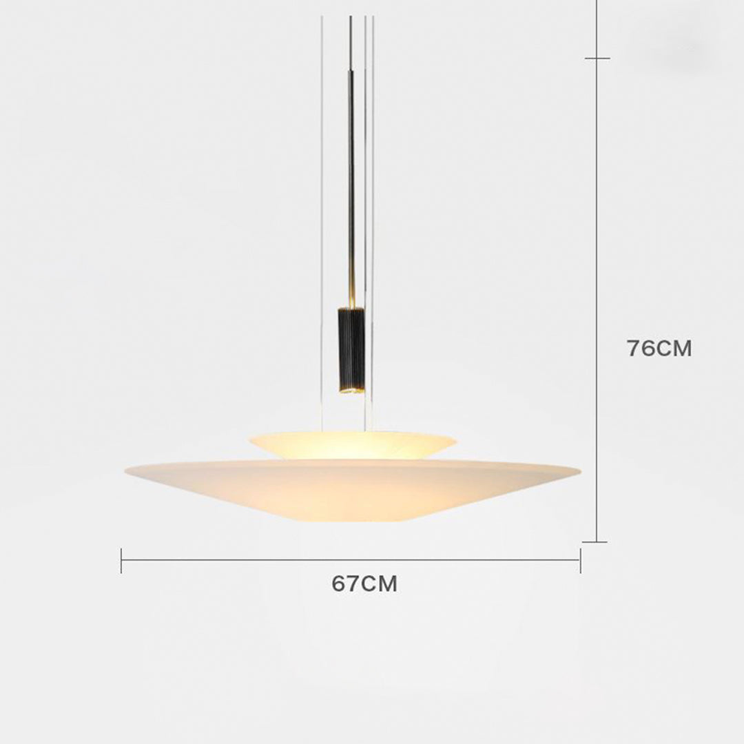 Layered Elegance Pendant Light