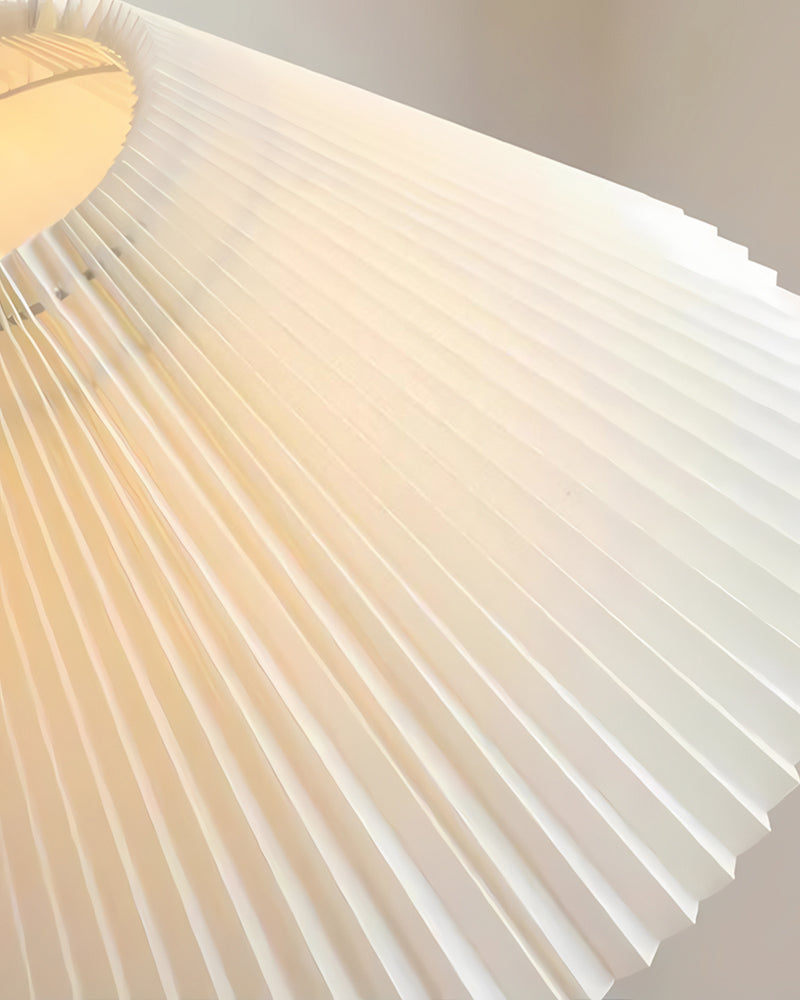Sculptural White Floor Lamp