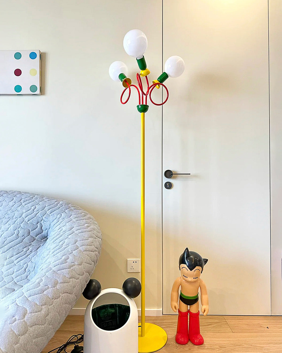 Three-Head Floor Lamp