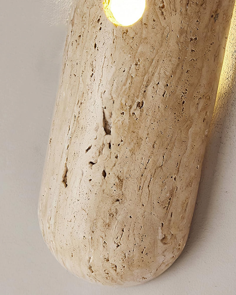 Tranquil Stone Wall Sconce