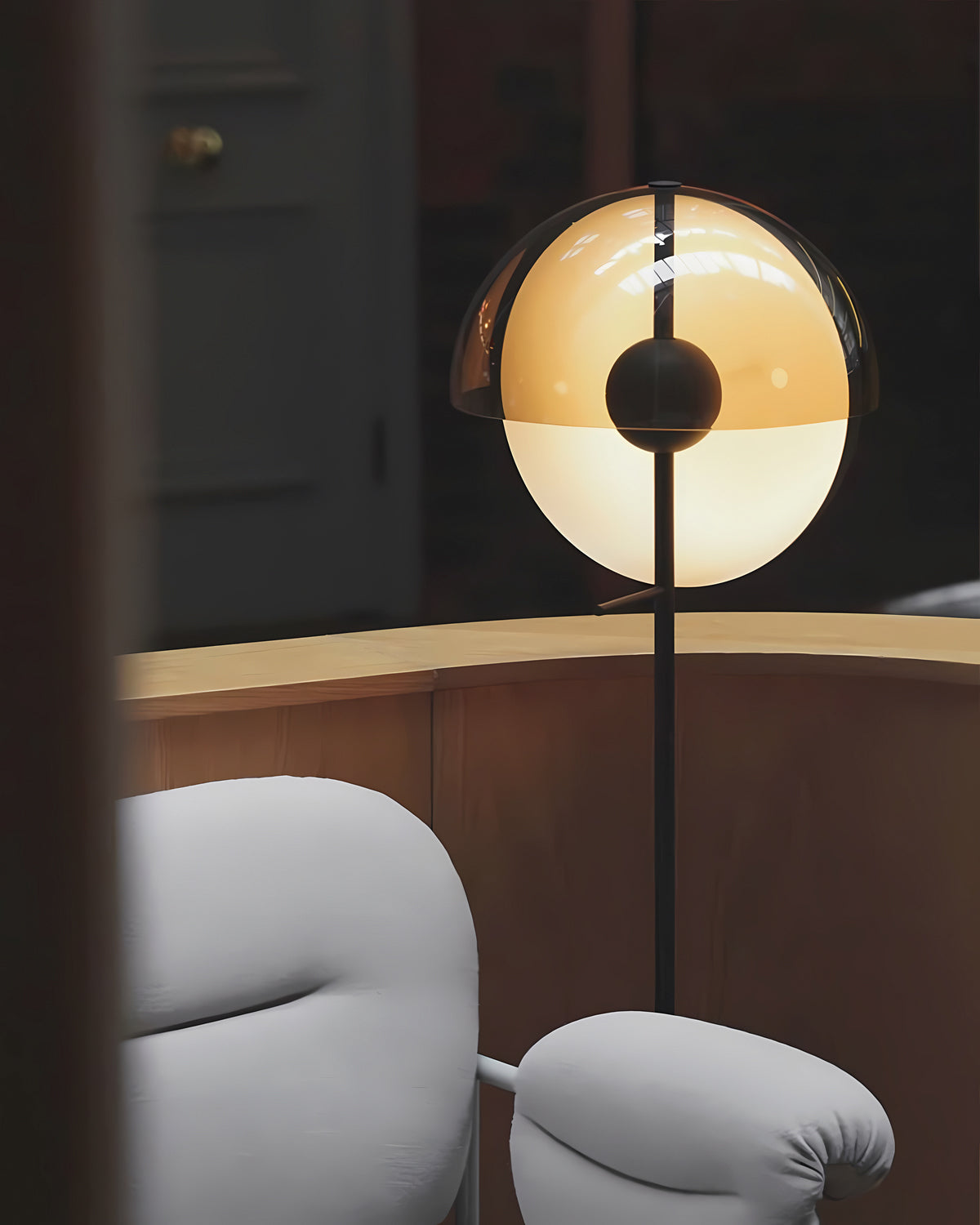 Hemispherical Floor Lamp