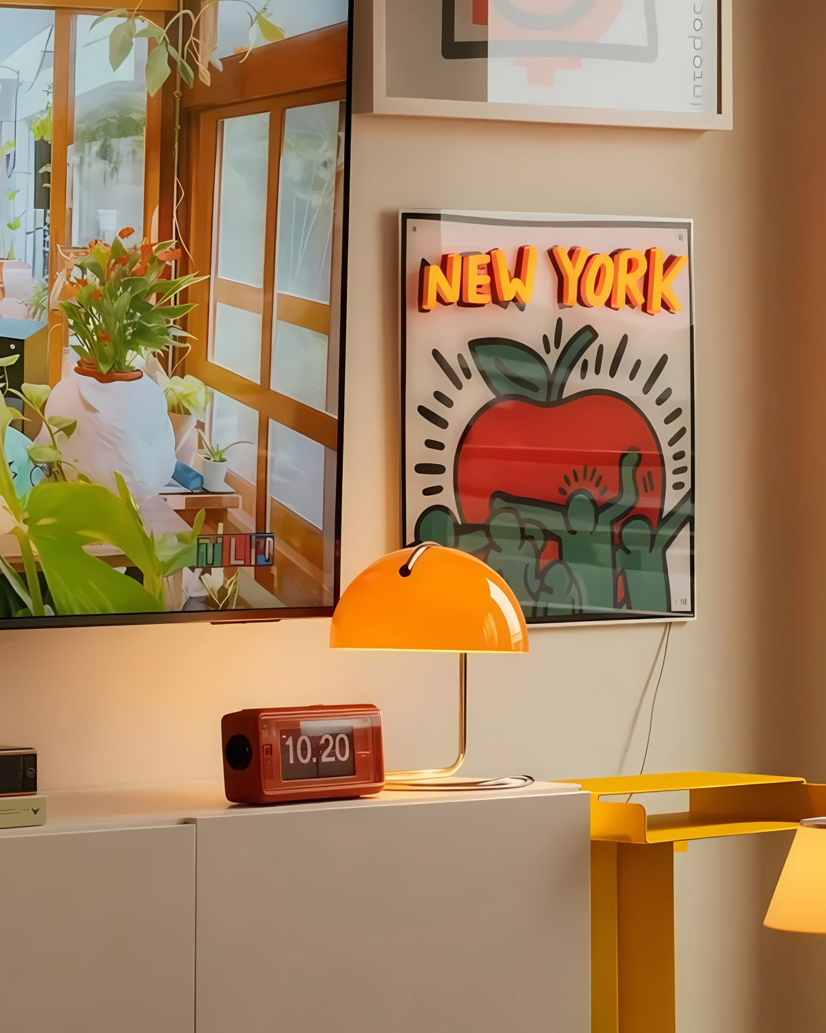Melted Wax Table Lamp