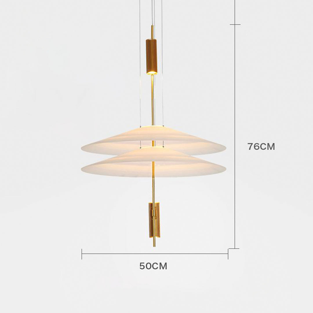 Layered Elegance Pendant Light