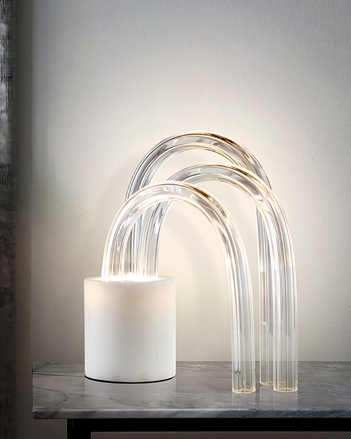 Arc Marmor Stehlampe