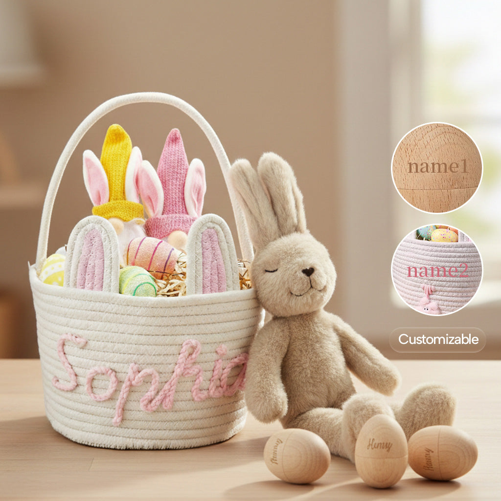 Personalized Easter Basket with Name