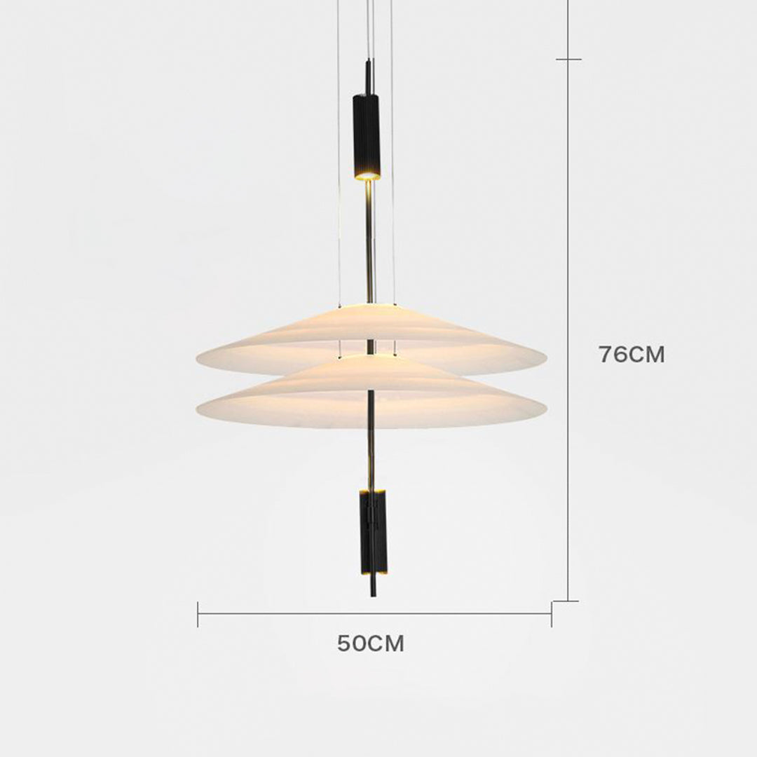 Layered Elegance Pendant Light