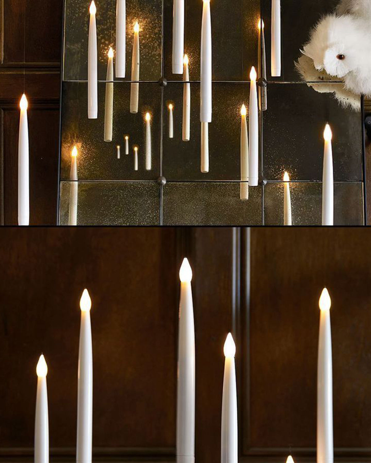 👻Flameless Candles with Magic Wand Remote 🔥