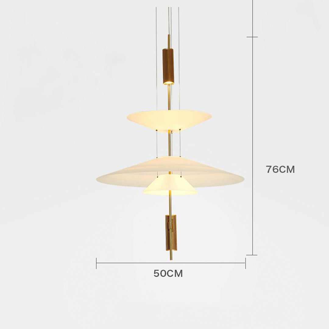 Layered Elegance Pendant Light