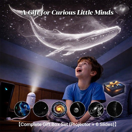 🌌 2-in-1 Galaxy Projector Night Light: Turn Any Night Into a Moment of Surprise