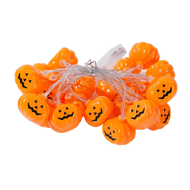Halloween String Lights – Pumpkin, Ghost, Bat, Eyeball & Maple Leaf Designs