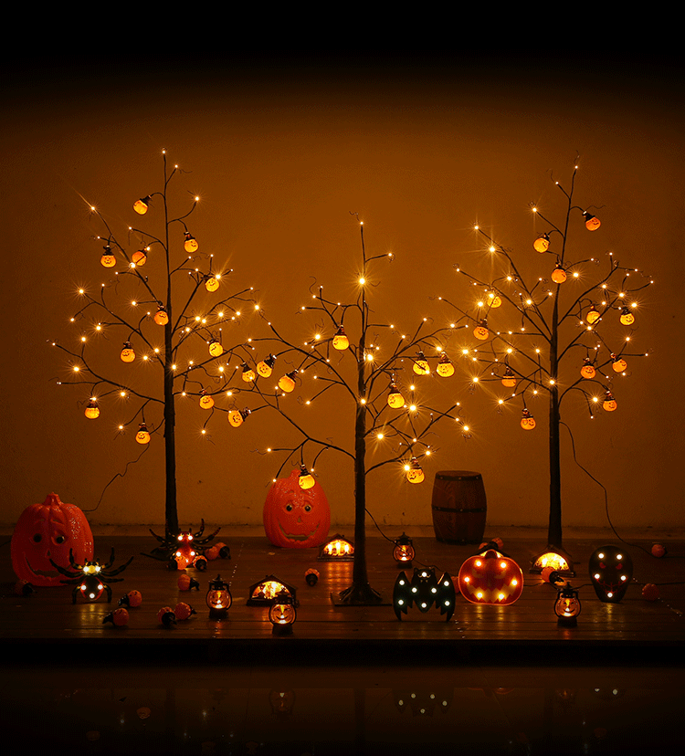 Halloween Pumpkin Tree