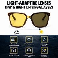 DuskShift Light-Adaptive Day & Night Driving Glasses