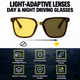 DuskShift Light-Adaptive Day & Night Driving Glasses