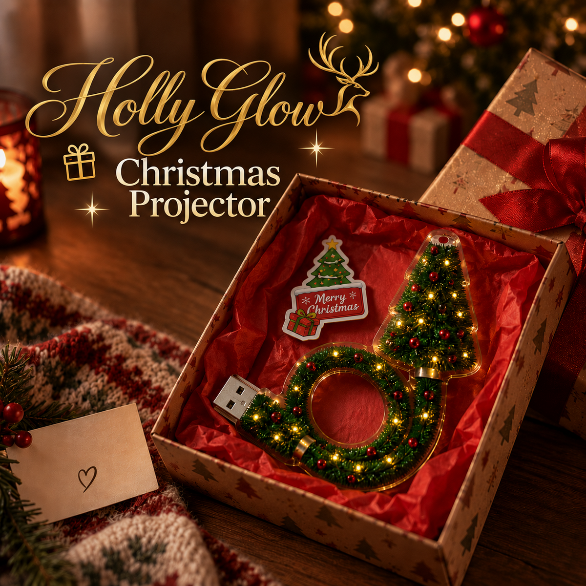 Christmas Projector Night Light