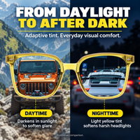 DuskShift Light-Adaptive Day & Night Driving Glasses