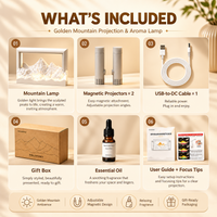 Golden Mountain 3-in-1 Projection & Aroma Lamp
