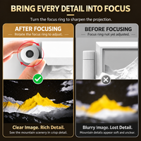 Golden Mountain 3-in-1 Projection & Aroma Lamp
