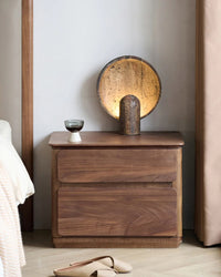 Disc table lamp