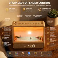 Sunrise Alarm Clock Lamp for Heavy Sleepers with White Noise Machine