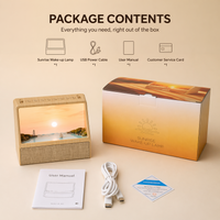 Sunrise Alarm Clock Lamp for Heavy Sleepers with White Noise Machine