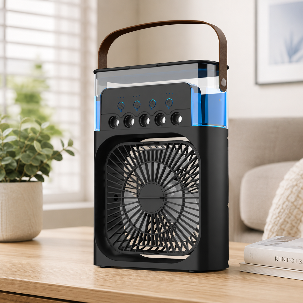 Rechargeable - Portable Mini Mist Fan