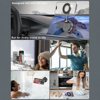 Upgraded 360° Magnetic Suction Phone Mount - The Ultimate Hands-Free Holder