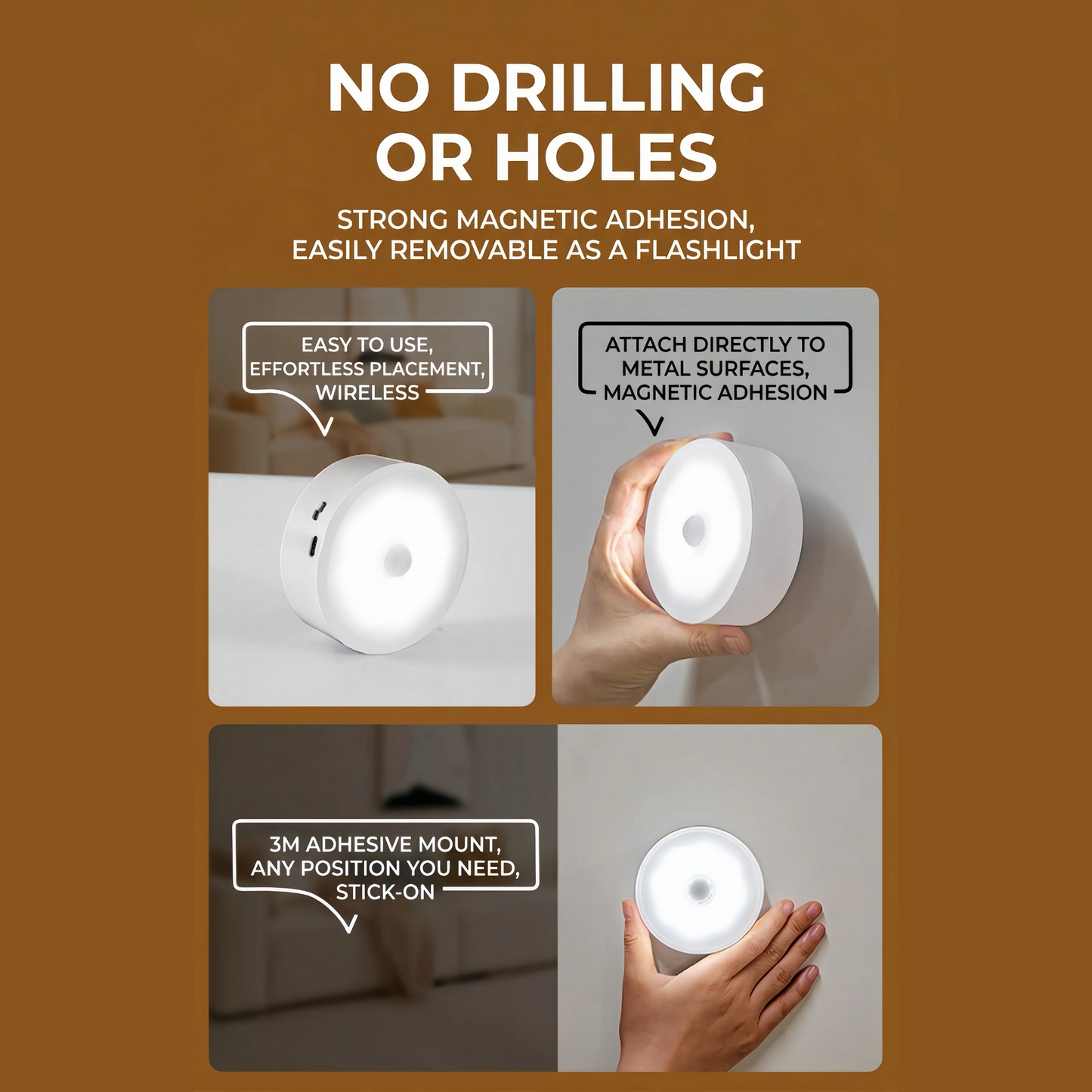 2026 New Updated All-Purpose Magnetic Motion Sensor Light