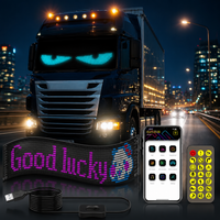 GlowPanel X – Programmable Car LED Display with Smart Remote Control