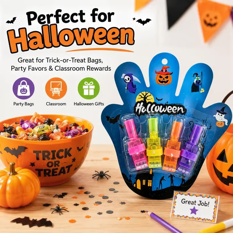 🎃👻Halloween Finger Projection Lights✈✈Free Shipping